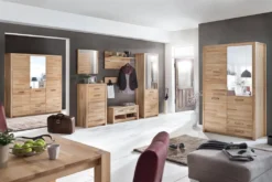 Kleiderschrank Schlafzimmerschrank Drehtürenschrank Schrank "Leduc I" Kernbuche -cardport shop 07aa4b023bafa42e128c199bb863912d