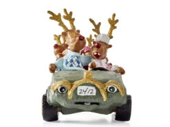 Driving Home For Christmas Rudolf -cardport shop 13185 high