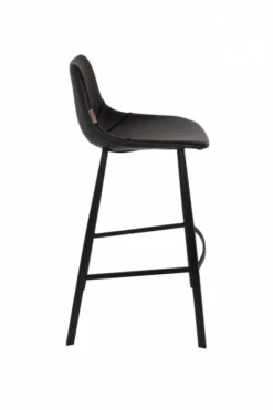 Barhocker 'Franky' (L) - Schwarz / PU-Leder -cardport shop 1500039 5
