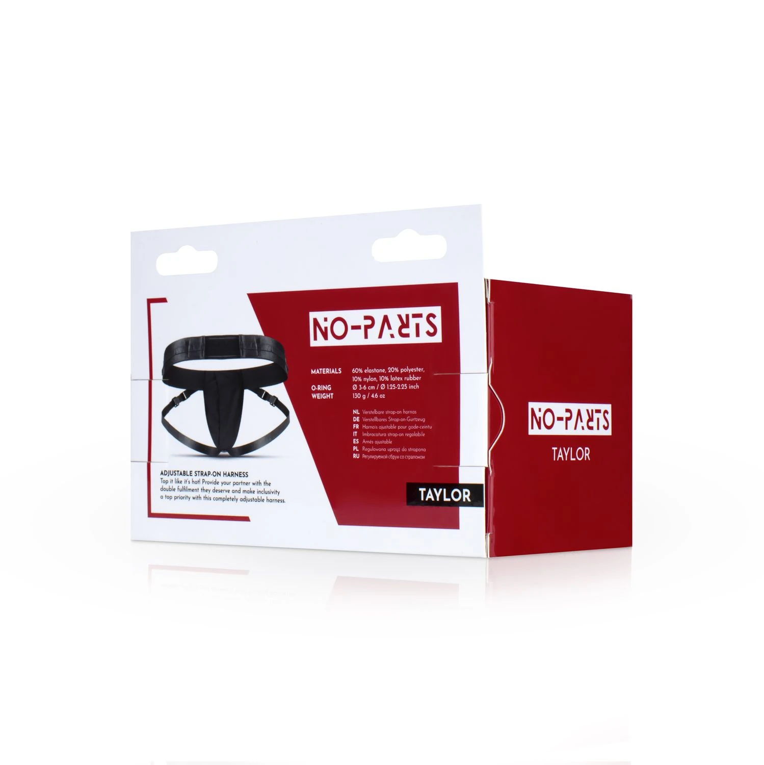 No-Parts - Taylor Verstellbares Gurtzeug Mit Doppeltem O-Ring 6 No-Parts - Taylor Verstellbares Gurtzeug Mit Doppeltem O-Ring – Bild 6