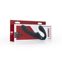 No-Parts - Avery Halterloser Strap-On Vibrationsdildo - 22 Cm -cardport shop 1641496220.NP 05 BLK 5