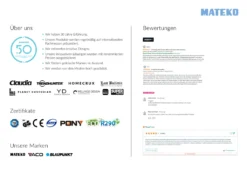 Blaupunkt Klimagerät ARRIFANA 1414L, Mobile Klimaanlage Für Zuhause, Büro Oder Wohnwagen, Wohnmobil [Energieklasse A/A+]. 14000 BTU (4 KW) -cardport shop 1a4182f6a607a464822bc7b565271fc7
