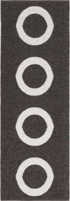 Kunststoffteppiche - Der Horred-Teppich Circus (schwarz)