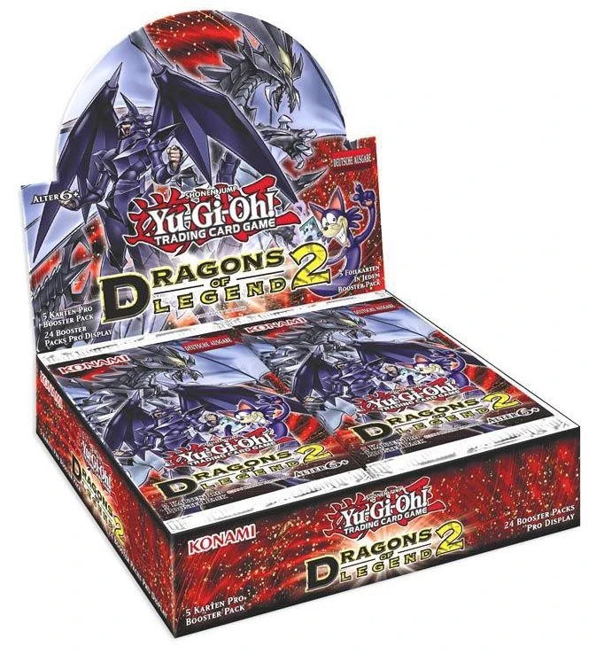 Konami Yu-Gi-Oh! Dragons Of Legend 2 - Booster Display (DE) 1 Konami Yu-Gi-Oh! Dragons Of Legend 2 - Booster Display (DE)