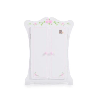 MONI Puppenkleiderschrank PH12B011 Holz, Maße 42,5 X 22 X 57 Cm, 3 Kleiderbügel Puppenmöbel 3 MONI Puppenkleiderschrank PH12B011 Holz, Maße 42,5 X 22 X 57 Cm, 3 Kleiderbügel Puppenmöbel – Bild 3