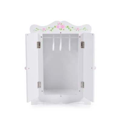 MONI Puppenkleiderschrank PH12B011 Holz, Maße 42,5 X 22 X 57 Cm, 3 Kleiderbügel Puppenmöbel 4 MONI Puppenkleiderschrank PH12B011 Holz, Maße 42,5 X 22 X 57 Cm, 3 Kleiderbügel Puppenmöbel – Bild 4