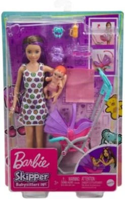 Barbie Skipper Babysitters Inc.“-Puppe Und Kinderwagen-Spielset, Für Kinder Ab 3 Jahren -cardport shop 24798388 06