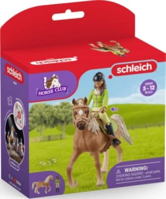 Schleich Horse Club 42542 Horse Club Sarah & Mystery 2 Schleich Horse Club 42542 Horse Club Sarah & Mystery – Bild 2