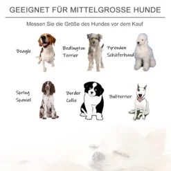 PawHut Hundesofa Haustiersofa Oval Morderne Gebürstetes Stoff Für Kleine Hunde Und Katzen 81 X 61 X 24 Cm Grau -cardport shop 2653ef9c2e7dcdcd003a95be1e160ec6