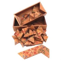 ROMBOL Tridomino - Anspruchsvolle Variante Des Dominospiels Mit Farbpunkten Für 2 - 6 Personen 8 ROMBOL Tridomino - Anspruchsvolle Variante Des Dominospiels Mit Farbpunkten Für 2 - 6 Personen -cardport shop 28516358 03