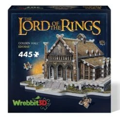 Wrebbit Golden Hall Edoras 445 Pcs. 3D Puzzle -cardport shop 29881624 03
