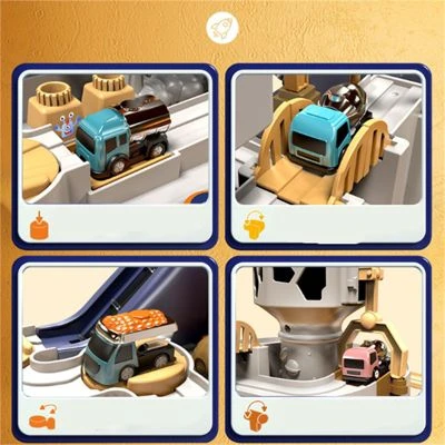 Syntek Puzzle-Abenteuer-Set Für Kinder Trägheitsroller Kinderspielzeugset 5 Syntek Puzzle-Abenteuer-Set Für Kinder Trägheitsroller Kinderspielzeugset – Bild 5