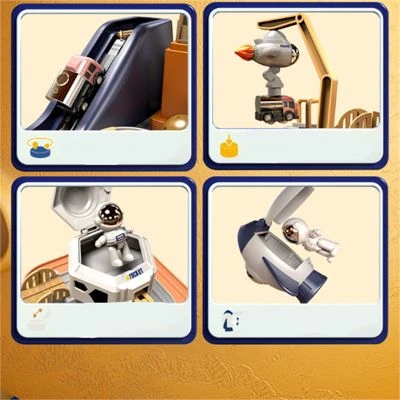 Syntek Puzzle-Abenteuer-Set Für Kinder Trägheitsroller Kinderspielzeugset 6 Syntek Puzzle-Abenteuer-Set Für Kinder Trägheitsroller Kinderspielzeugset – Bild 6