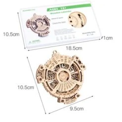 Brightake DIY Holz 3D Puzzle Zusammengesetztes Spielzeug Selbst Montage Mechanische Kalender Holz Getriebe Modell 9 Brightake DIY Holz 3D Puzzle Zusammengesetztes Spielzeug Selbst Montage Mechanische Kalender Holz Getriebe Modell -cardport shop 30564704 05