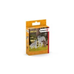 SCHLEICH 42472 - Wild Life - Wolfsmutter Mit Welpen