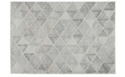 Teppich Bella 133x190 Cm Hellgrau Polypropylen