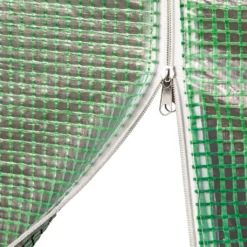 Tectake Foliengewächshaus In Zeltform Mit 8 Fenstern 600x300x205cm - Grün -cardport shop 64a789d1b6d6321a05149ebffbd487a6