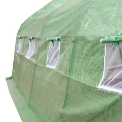 Tectake Foliengewächshaus In Zeltform Mit 8 Fenstern 600x300x205cm - Grün -cardport shop 6b7e8a66fc832a8f6b533374797288ce