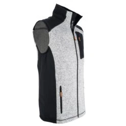 FORSBERG Vesta II Strickfleece Weste 20 FORSBERG Vesta II Strickfleece Weste -cardport shop 750678 134 Vesta II hellgrau Frontside 02 web 1280x1280