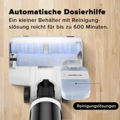 Roborock Dyad Pro Nass- & Trockensauger Kabelloser Staubsauger Mit Wischfunktion,260 W,17000Pa ,Doppelbürste,Extreme Kante 1mm -cardport shop 75206932db29a0d9f213fb14d67faccb