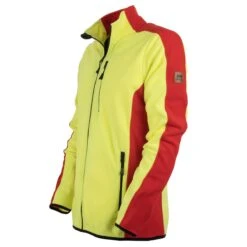 FORSBERG Bjarkir Fleecejacke -cardport shop 794214 51 Bjarkir gelb rot frontside 01 web 1280x1280