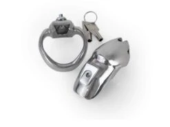 Holy Steel 3 Lang - Edelstahl Peniskäfig