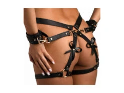 XR Brands Strict Bondage Harness Mit Handfesseln -cardport shop 8758x6 bondage harness handfesseln