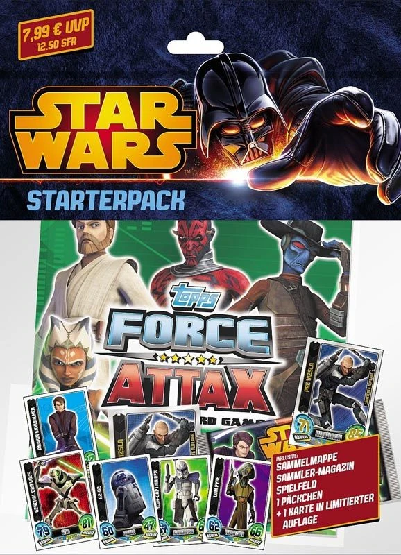 Topps Star Wars - Force Attax Serie 5 Starter (DE) 1 Topps Star Wars - Force Attax Serie 5 Starter (DE)
