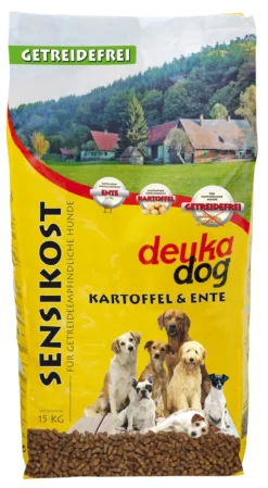 15kg Deuka Dog Sensikost Ente & Kartoffel