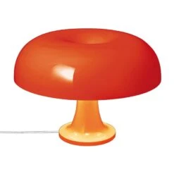 Artemide Lampada Da Tavolo Nessino, Arancione