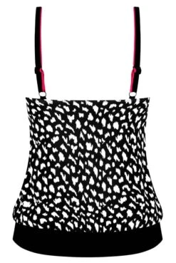 Amoena Prothesen-Tankini-Oberteil Manila -cardport shop Amoena Tankini Top Manila BL 71658 schwarz weiss 04 1280x1280
