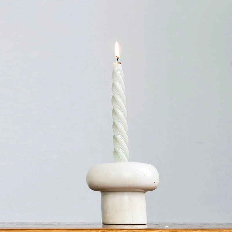 Kandili Kerzenhalter E, Cremeweiß 3 Kandili Kerzenhalter E, Cremeweiß – Bild 3