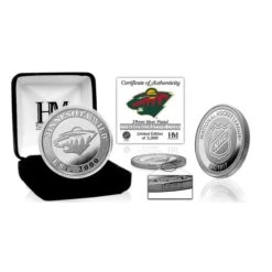 Minnesota Wild NHL Commemorative Coin (39mm) Münze, Silber