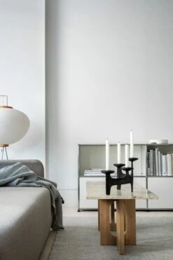 Nunatak Kandelaber, Schwarz -cardport shop IngerMarieGrini NedreFoss September22 15697 web