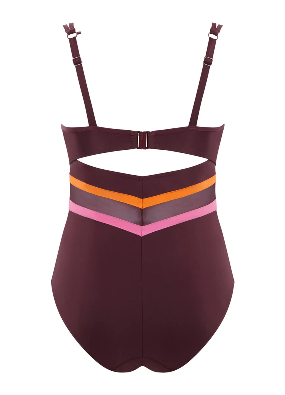 Panache Badeanzug Mit Bügel "Kira Active" | Mulberry 6 Panache Badeanzug Mit Bügel "Kira Active" | Mulberry – Bild 6