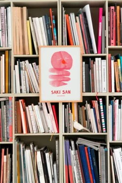 Saki San Poster -cardport shop M4143 3