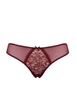 Slip "Crystal" | Bordeaux