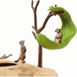 Schleich Wild Life Erdmännchen-Hügel, Spielfigur -cardport shop Schleich Wild Life Erdm nnchen H gel Spielfigur@@1832692 4