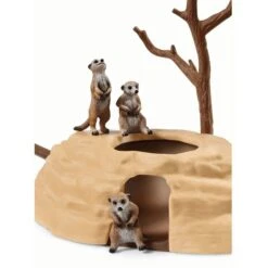 Schleich Wild Life Erdmännchen-Hügel, Spielfigur -cardport shop Schleich Wild Life Erdm nnchen H gel Spielfigur@@1832692 5