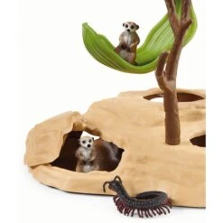 Schleich Wild Life Erdmännchen-Hügel, Spielfigur -cardport shop Schleich Wild Life Erdm nnchen H gel Spielfigur@@1832692 7