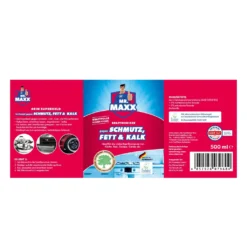 Mr. Maxx Reinigungsmittel Inkl. Sprühflasche + Mikrofasertuch Für Schmutz & Fett & Kalk -cardport shop a0f464d24d295d55920fc54d16aafbef