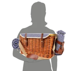 Sänger SÄNGER Picknickkorb Borkum Mit Integriertem Tisch & Kühltasche 25 Teilig Für 4 Personen -cardport shop b21bebae92bbe5f25ee532bdc6fb1ff5