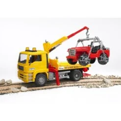 Bruder MAN TGA Abschlepp-LKW Mit Geländewagen, Modellfahrzeug (ohne Light And Sound Modul) 9 Bruder MAN TGA Abschlepp-LKW Mit Geländewagen, Modellfahrzeug (ohne Light And Sound Modul) -cardport shop bruder MAN TGA Abschlepp LKW mit Gel ndewagen Modellfahrzeug@@1ssbf021 4