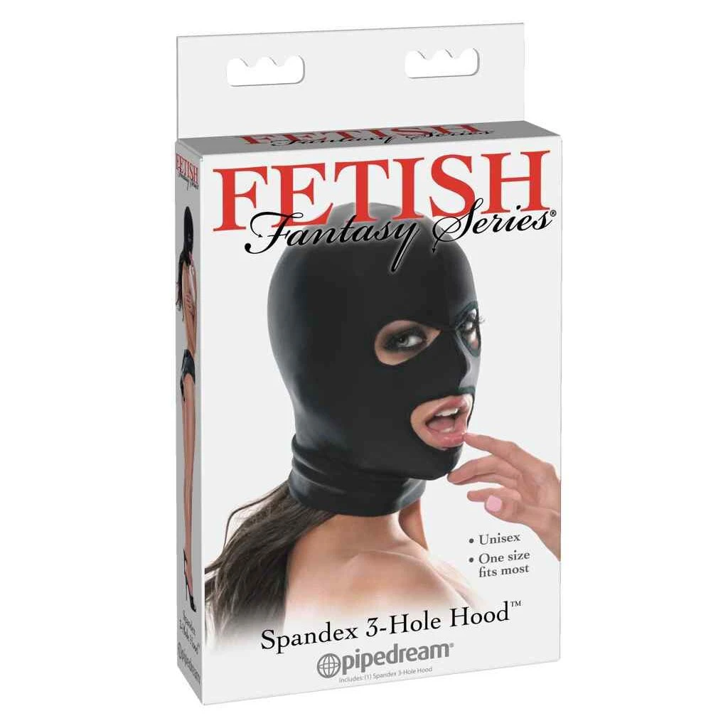 Fetish Fantasy Elasthan 3-Hole Hood 1 Fetish Fantasy Elasthan 3-Hole Hood