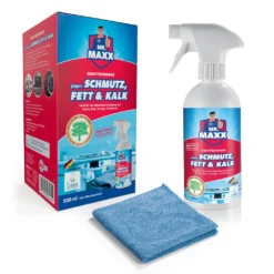 Mr. Maxx Reinigungsmittel Inkl. Sprühflasche + Mikrofasertuch Für Schmutz & Fett & Kalk -cardport shop f9319ae122c5b539dc72478ba9b2d7e5