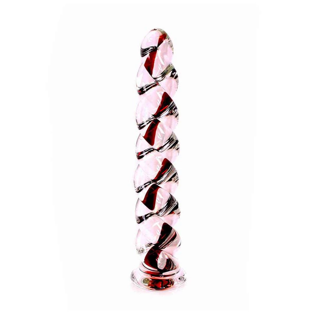 Glass Dildo The Twister 1 Glass Dildo The Twister