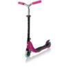 GLOBBER Scooter FLOW 125 LIGHTS Ruby Pink-grau, Mit Leuchtrollen