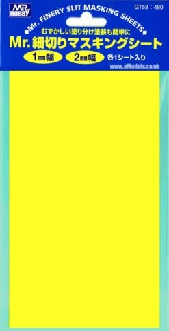 Mr. Hobby Mr Hobby / Mr. Finery 2pc Finely Slit Masking Sheet Set # GT53