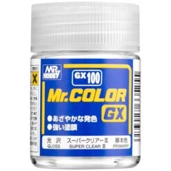Mr. Hobby Mr Color 18ml Lacquer Gloss Paint Super Clear III # GX100