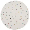 Kinderteppich - Dots Rund (multi)